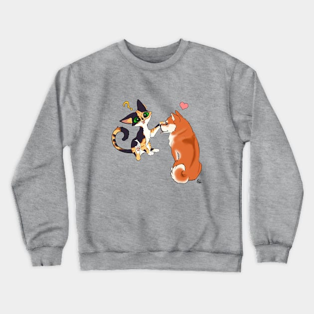 Curious Boop Crewneck Sweatshirt by Kirion